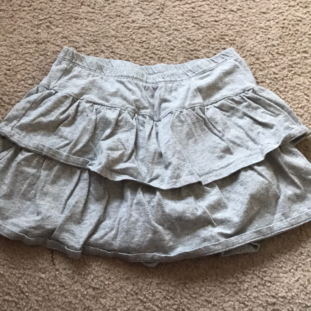 Gray Layered Skort